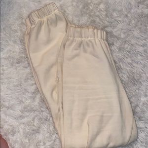 Women’s Cream Sweatpants